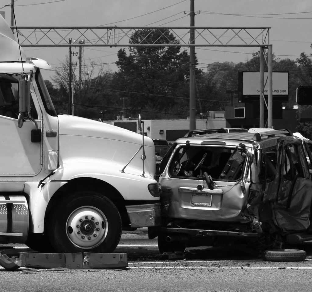 H&E Personal Injury Attorneys | What We Do - Semi Truck Wreck