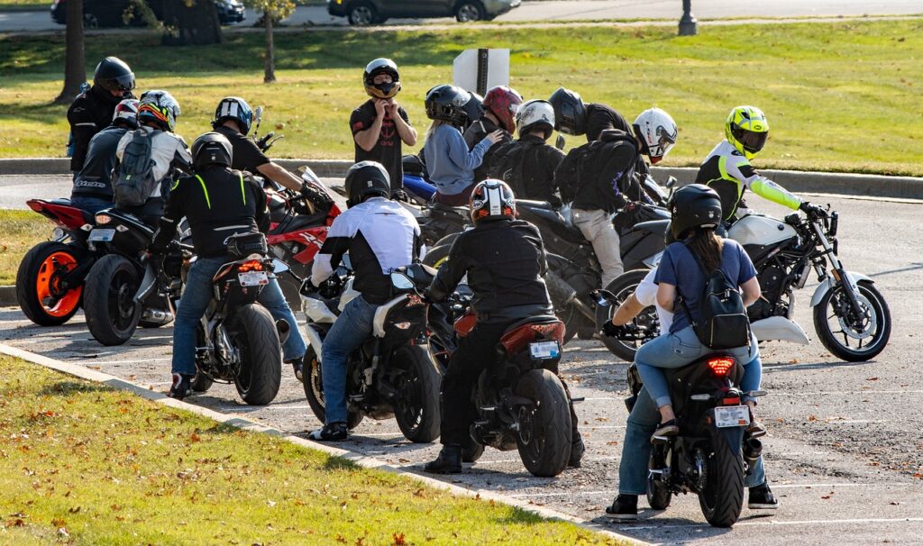 Group Motorcycle Ride Texas lawyer