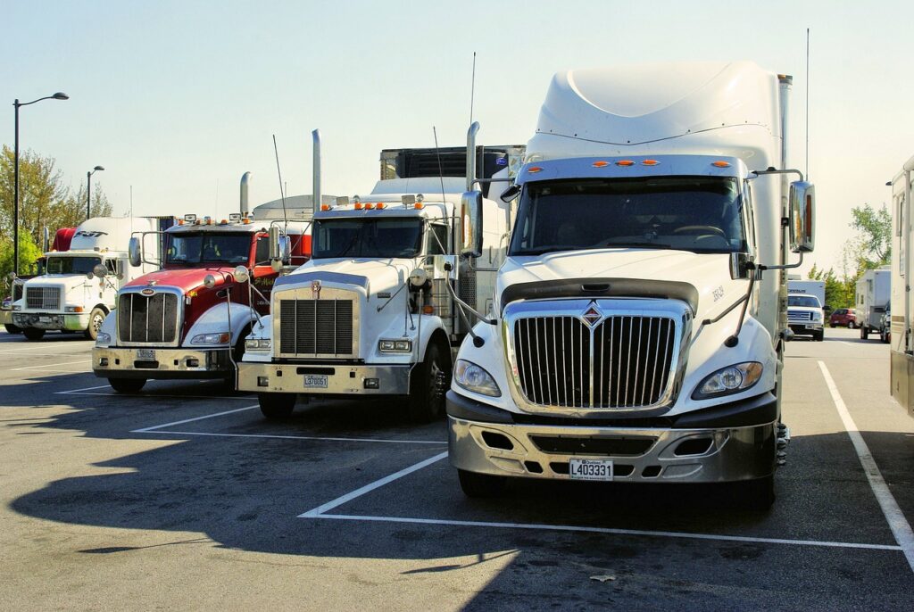 commercial vehicle blind spot