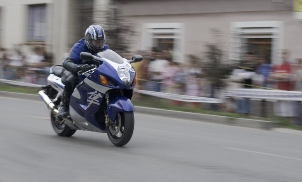Most dangerous state for motorcycle wrecks