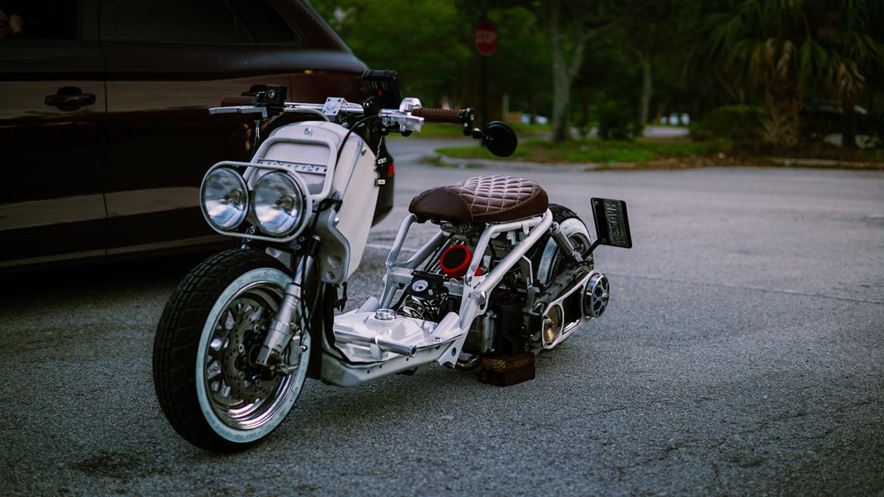 Motorcycle modifications in Dallas Texas area wreck