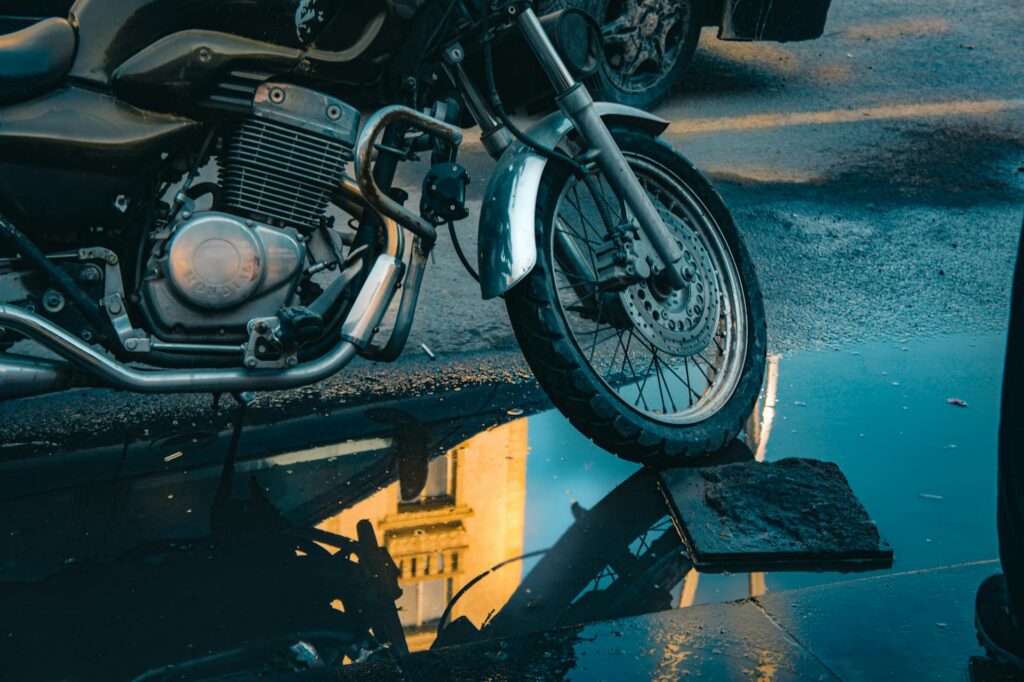 drivers blame the Motorcycle rider for the wreck
