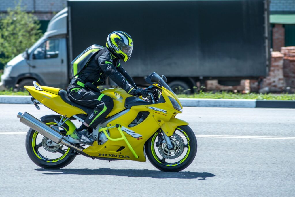 Bright Motorcycle Gear Texas Motorcycle Wreck Lawyer